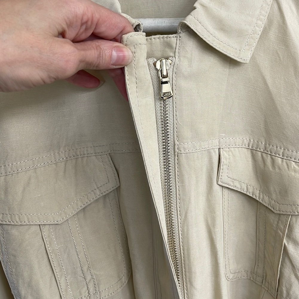 Chico’s Safari Linen Jacket